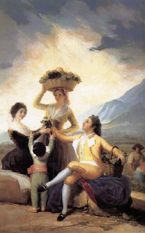 Francisco Goya Autumn Sweden oil painting art